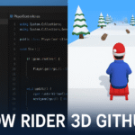 snow rider 3d github source code game interface