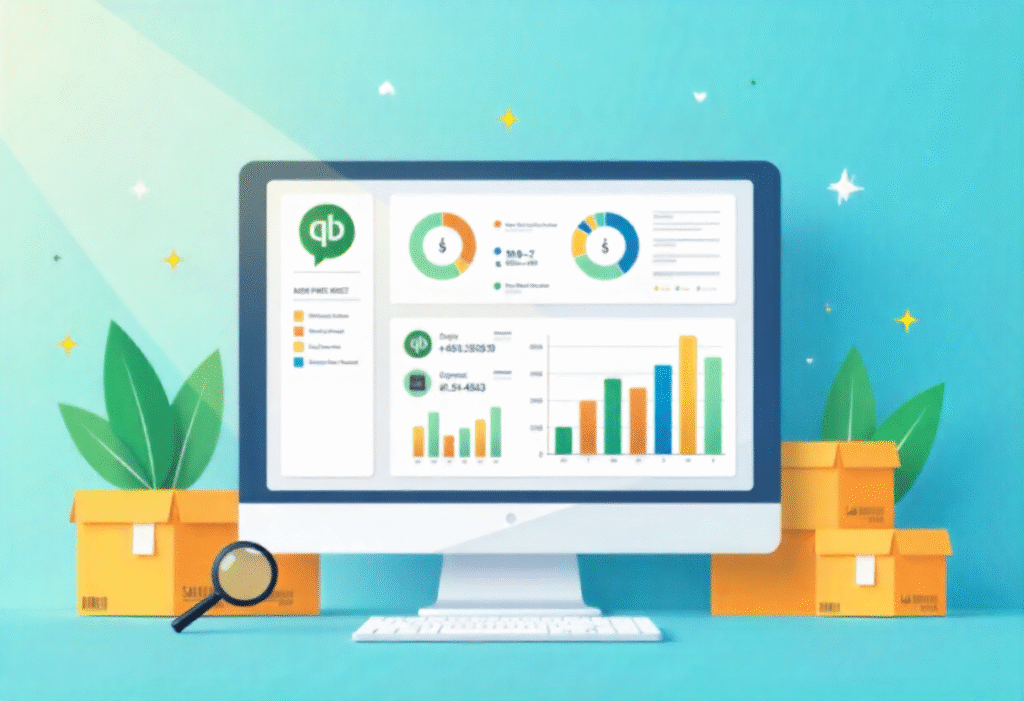 QB-Inventory software dashboard for stock and inventory tracking