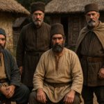 A cultural depiction of traditional ciulioneros in their native environment