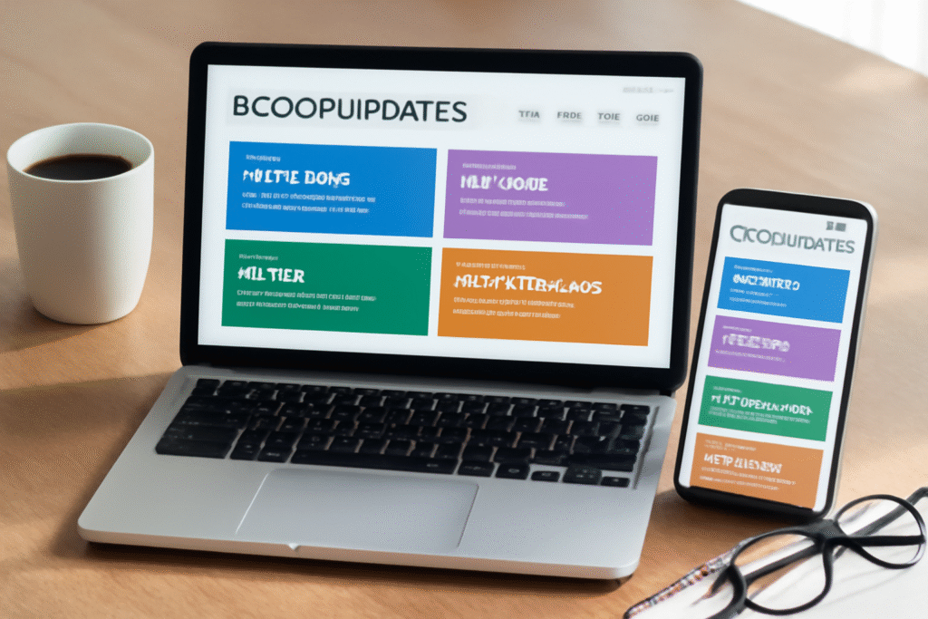 scoopupdates news and information concept