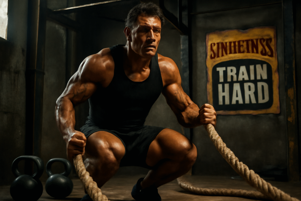 SpartFitness workout gear and training setup