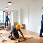 Fangchanxiu property renovation project with modern interior design and upgraded living space.