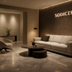 Modern ceramic tiles by Sodiceram showcasing elegance and durability in interior design