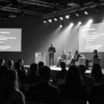 dacac24 keynote stage filled with SEO experts and attendees