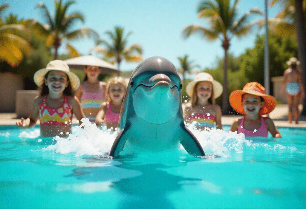 Dolphin Discovery interactive dolphin swim experience