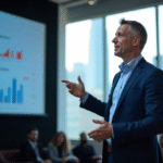 semantic seo speaker ben stace presenting at conference
