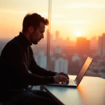 Editor Benjamin Tech Guru Keezy working on digital innovation and content strategy
