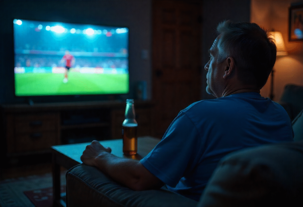 Live match streaming interface on sport surge