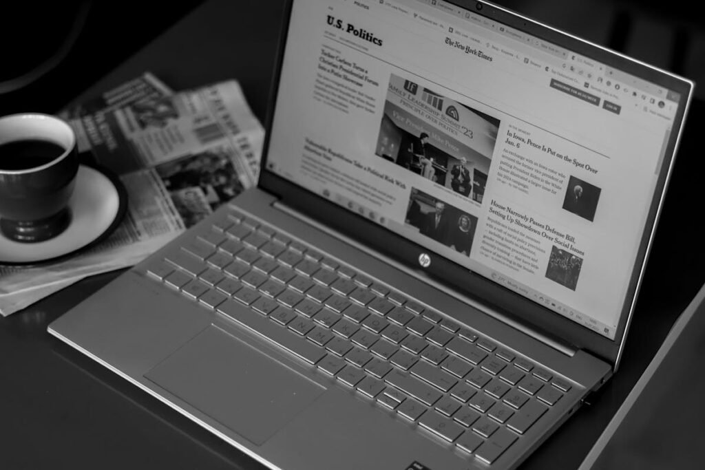 ontpresscom fresh updates interface