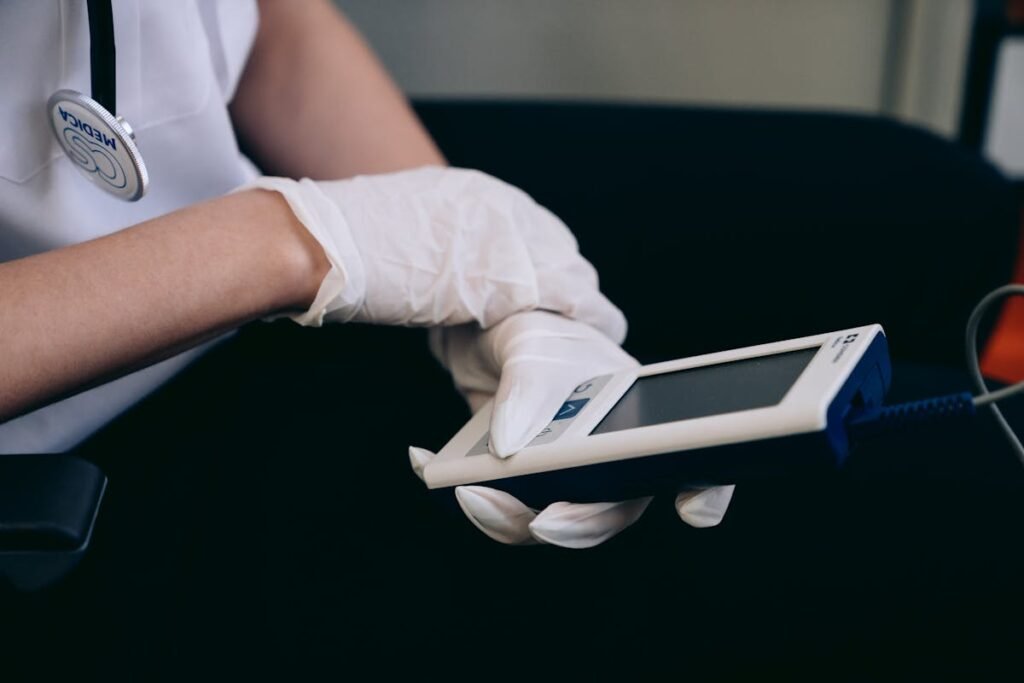 fonendi medical device in healthcare use