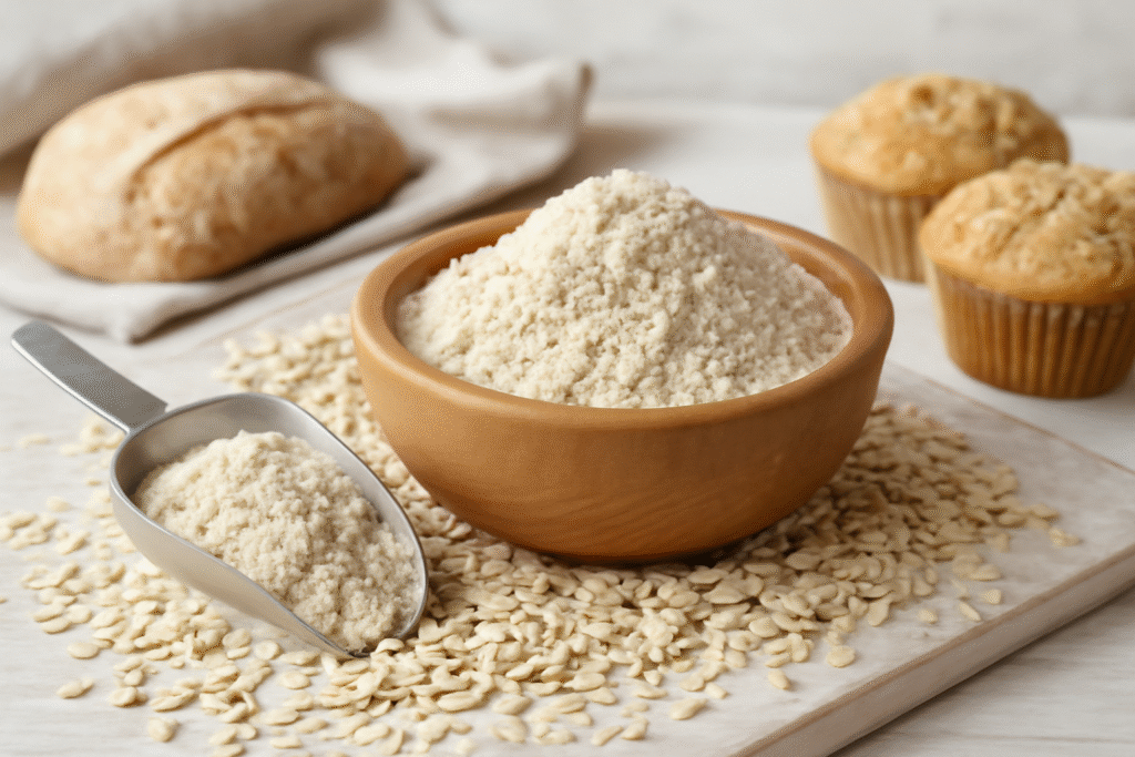 nutritional value of oat flour in healthy baking