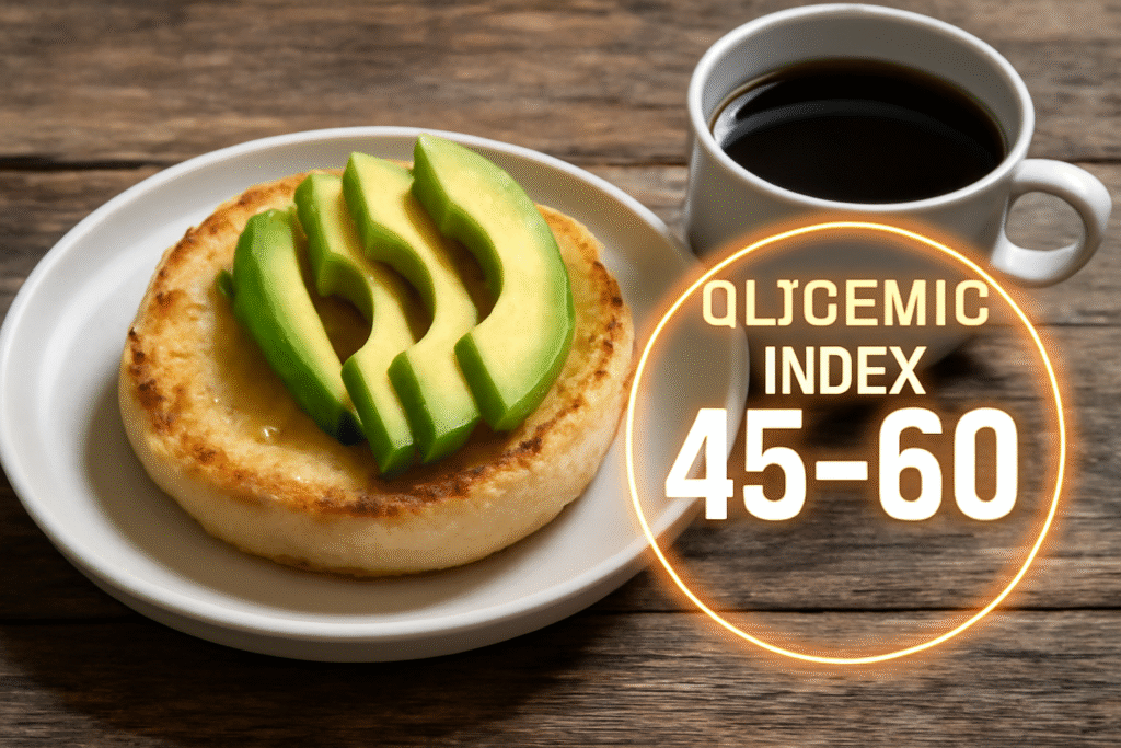english muffin glycemic index breakfast bread