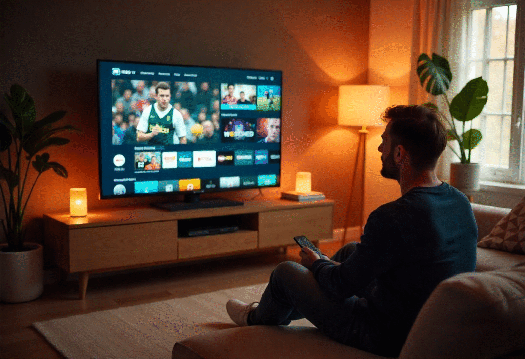 IPTV Sweden digital streaming service on smart TV